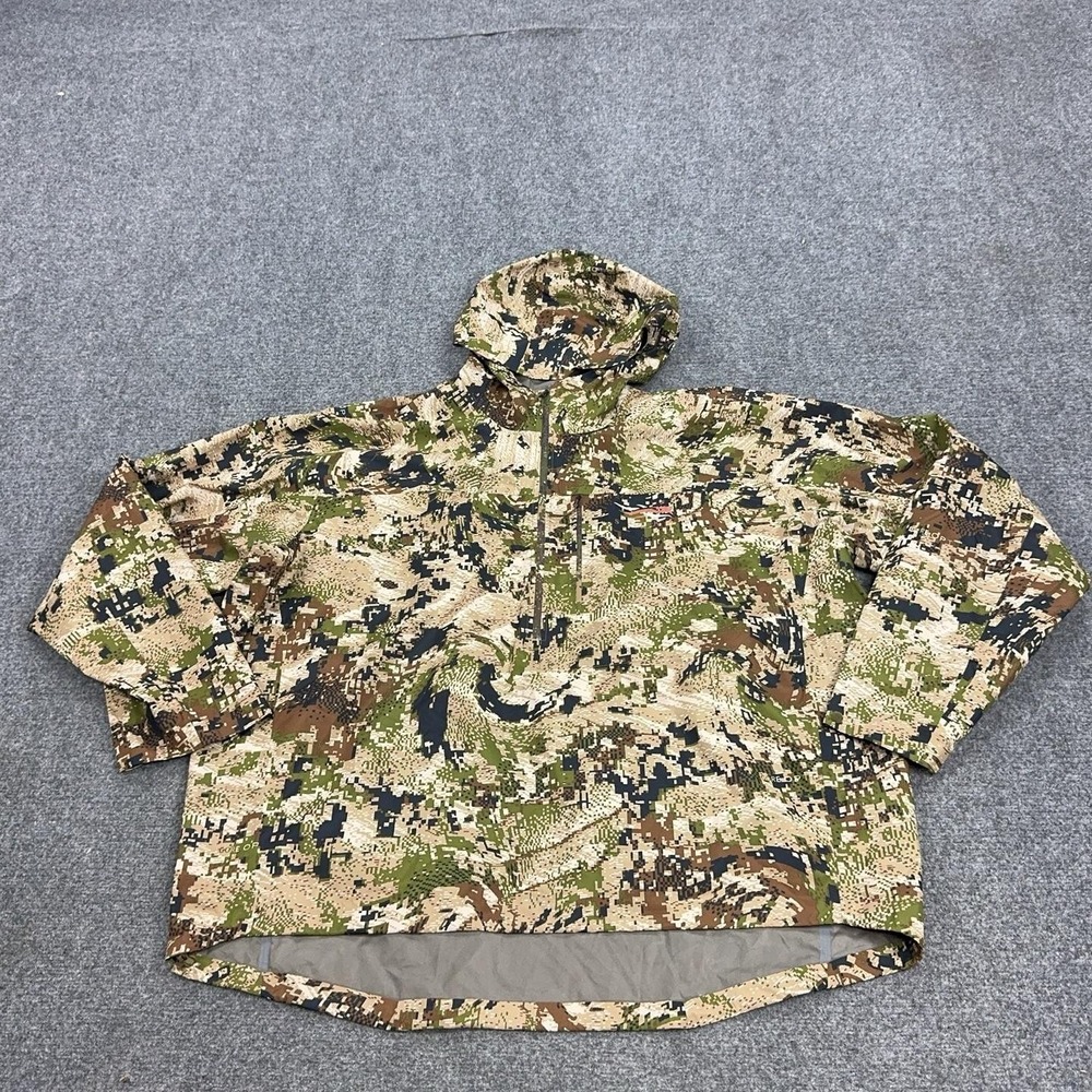 Sitka Flash Jacket Mens 3XL Subalpine Camo GORE WINDSTOPPER Hooded Hunting
